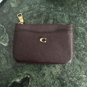 Coach Zip Card Case